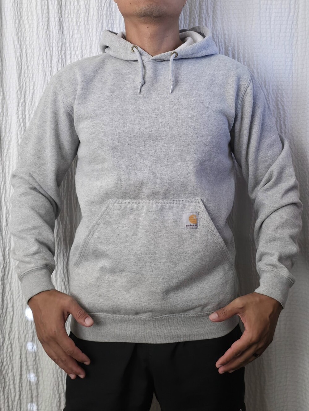 Carhartt Gray Loose Fit Hoodie Small